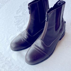 Devonaire Ladies Front Zip Paddock Boots